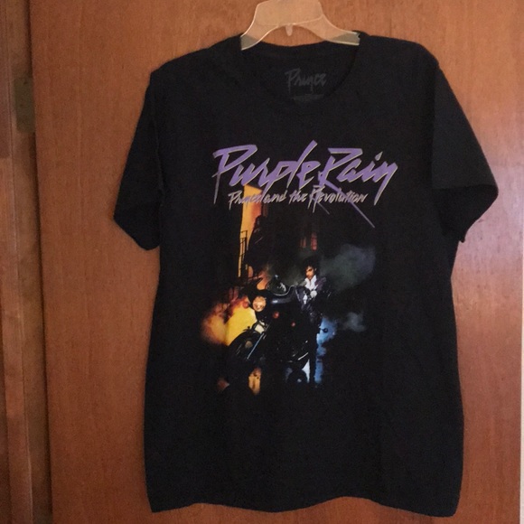 PURPLE RAIN PRINCE AND THE REVOLUTION TIE DYE T-SHIRT MENS MUSIC TEE PLUS SIZE